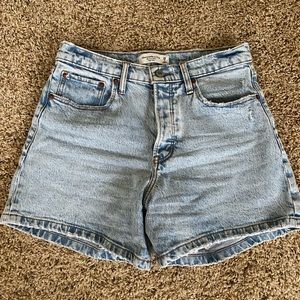 Abercrombie High Rise Dad Shorts